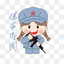 卡通女兵素材免费下载卡通女兵图片大全千库网png