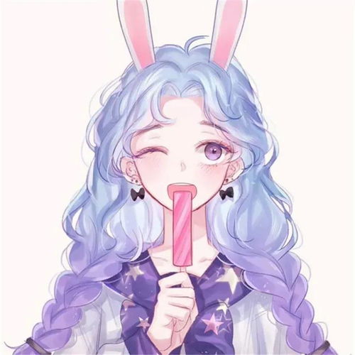 女生动漫头像,嘴甜是因为心甜,心甜是因为你在里面