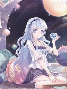 可爱的卡通女孩子头像