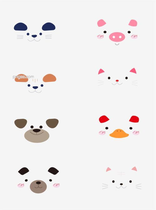 呆萌动物表情汇集矢量图图片大小3009x4040px图片尺寸174.16kb来自png搜索网pngss.com免费免扣png素材下载呆萌表情卡通动物卡通手绘老虎猫咪小熊小猪组图