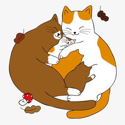 温馨卡通宠物可爱小猫图片素材其他格式下载动漫人物大全