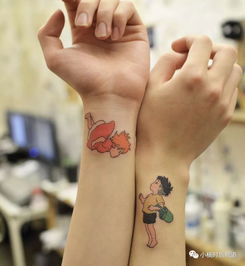 让女生看了就想纹的宫崎骏动画刺青,个个都敲可爱