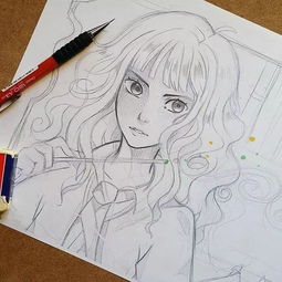 手绘素描70种超漂亮的眼睛绘画及各种手绘小姑娘lariennechan