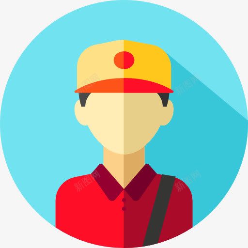 快递图标页面网页平面电商创意素材头像图标