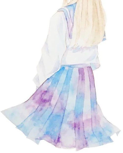 cg原画插画教程清新唯美动漫女孩jk发型手绘上色
