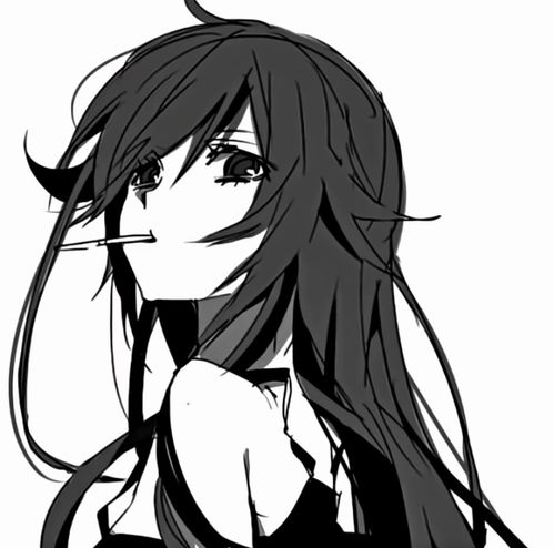 男女黑白头像2