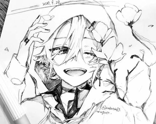 板绘漫画男女生人物手绘插画都有