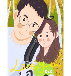 插画头像古田路9号品牌创意版权保护平台