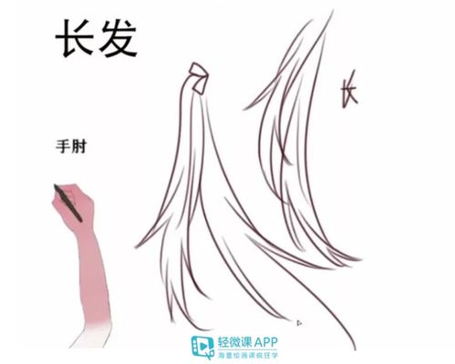 漫画女生头发怎么画教你快速的画出女生发型