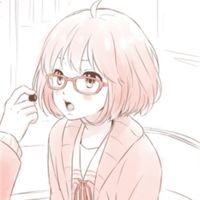 情侣头像三好学生红领巾女
