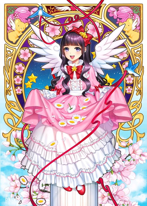 魔卡少女樱大导演大道寺知世100张生贺美图知世单人版