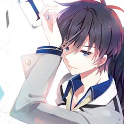 漫画情侣头像唯美一男一女左右分开拜托啦