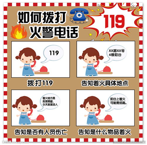 如何拨打火警电话图片