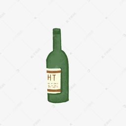 卡通空酒瓶png下载素材图片免费下载千库网
