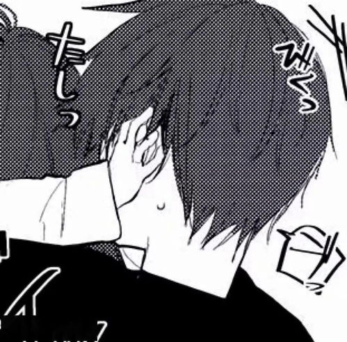 动漫头像丨黑白漫画情头