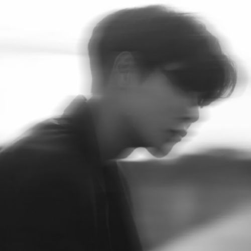 头像黑白男女模糊头像