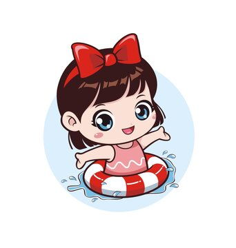 卡通可爱胖厨师形象矢量图