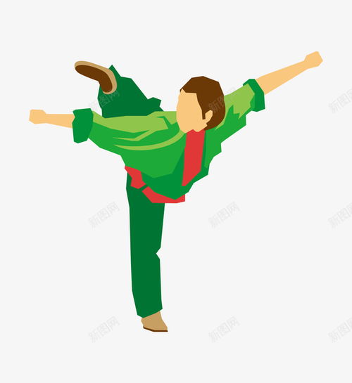 卡通装饰人物介绍武术家海报装饰设计元素免抠png设计图片免费下载页面网页平面电商创意素材人物介绍素材