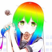 七彩头像女生霸气彩色七彩头像