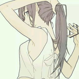要不露头只露身子的动漫图片,男生女生都可以最好情侣头像