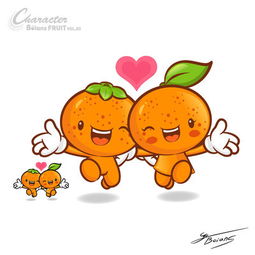 找一个娃娃表情,全身橙色,头上有一片绿叶子,不知道叫什么名字