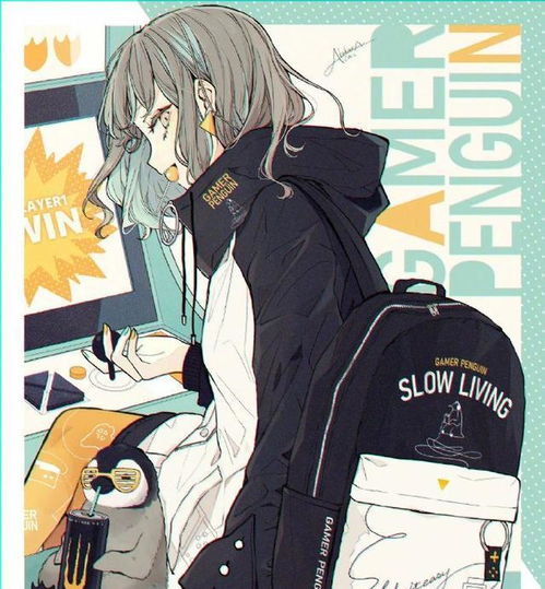 手拿甜品的少女们笑得好甜,看这样的动漫同人心都被治愈了