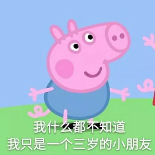小猪佩奇头像