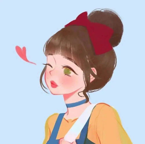 干净浅色温柔系列两人动漫闺蜜头像