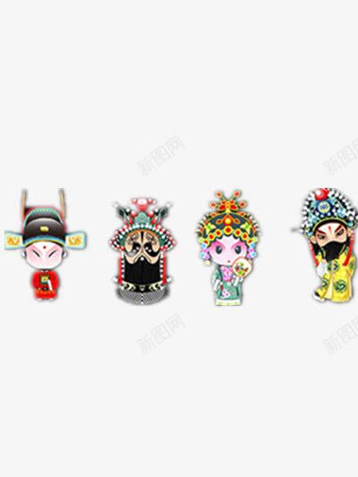 京剧卡通高清素材png设计图片免费下载页面网页平面电商创意素材png素材素材