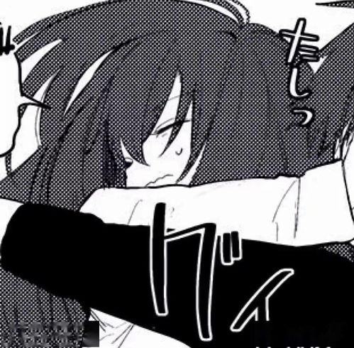 动漫头像丨黑白漫画情头