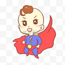 手绘超人卡通超人图片手绘超人卡通超人图片素材免费下载千库网