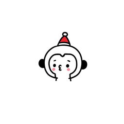 呆萌小头像小熊奶黄包