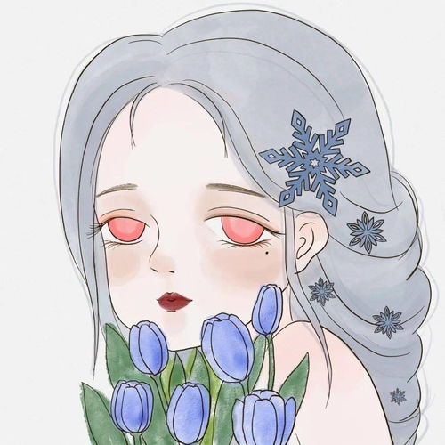 可爱动漫闺蜜头像