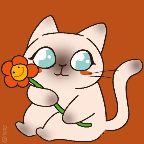 我的猫咪,会戴着领带来娶我情人节猫咪情侣头像,