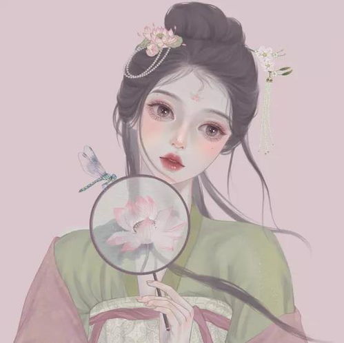 古风精美手绘头像做一个素净的人,远离那些混乱和嚣张