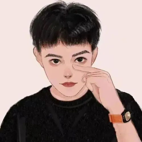 超级好看的手绘风卡通情头