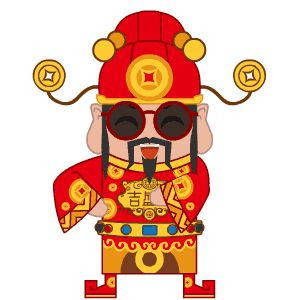 财神爷微信头像高清图片2020男人最招财的卡通微信头像
