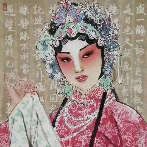 经典国粹头像戏曲头像