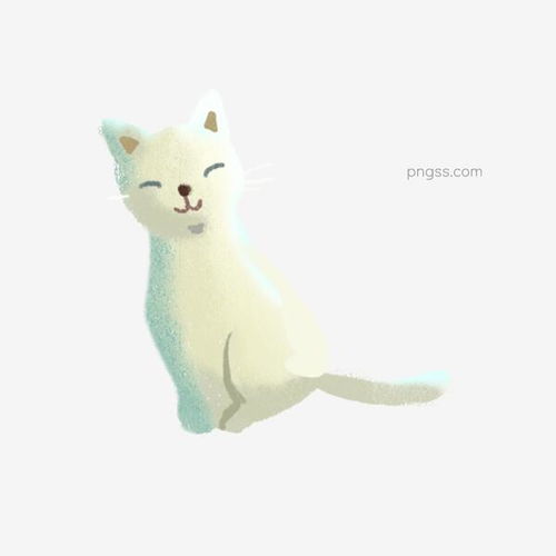 卡通白色的小猫咪免抠图图片大小2000x2000px图片尺寸742.12kb来自png搜索网pngss.com免费免扣png素材下载宠物猫动物插画卡通动物卡通手绘猫咪免抠图小动物