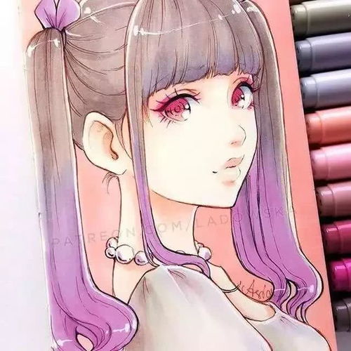 90后美女的二次元漫画世界如同冬日的暖炉夏天的清风