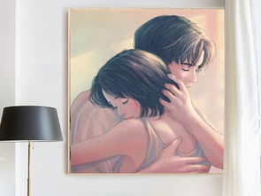 现代艺术韩国清新手绘日系浪漫唯美动漫情侣装饰画挂画12图片设计素材高清模板下载19.00mb小清新装饰画大全