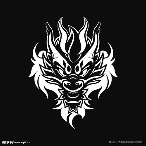 卡通龙插画矢量文件设计图