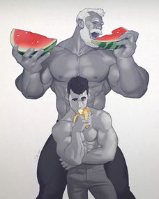 最劲爆的肌肉漫画,每张都可以做壁纸