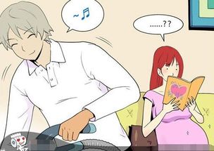 搞笑漫画美女烟瘾难以控制,男友的戒烟魔法很好用