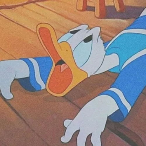 动漫头像唐老鸭