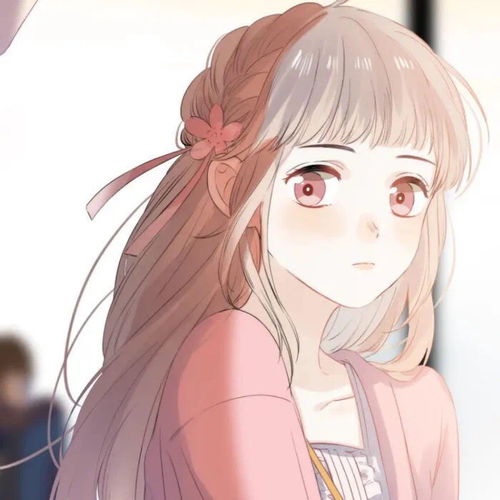 一组小众动漫女生头像