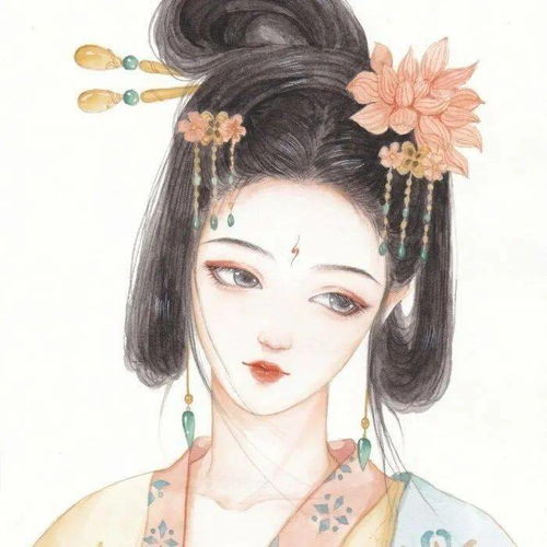 一眼爱上的男女生古风动漫头像
