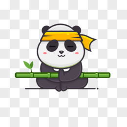 卡通熊猫图片素材免费卡通熊猫png设计图片大全图精灵