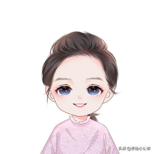 你的微信头像该换啦,减龄气质女生的真人手绘头像,准备迎接2022
