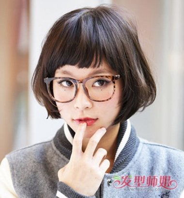 2017秋季女生烫头发有哪些发型适合戴眼镜2017年秋季女生发型发型师姐